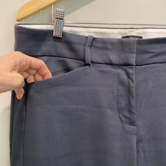 Ann Taylor LOFT Marisa Straight Fit Trouser Pants size 10 - Picture 4 of 16